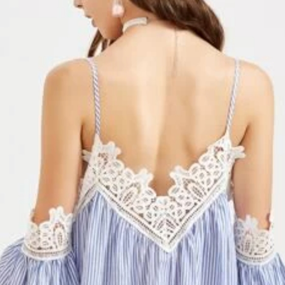 lF Seek the Label crop top off the shoulder Small - Picture 3 of 14